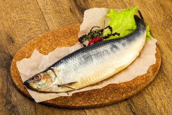 Salted Herring fish with pepper and spices