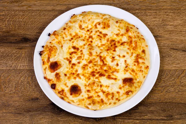Пицца Горячим Сыром — стоковое фото