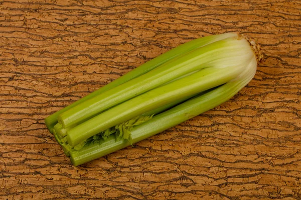 Alimento Ecológico Palitos Apio Sobre Fondo Madera —  Fotos de Stock