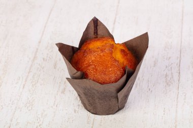 Tatlı lezzetli kek çikolata ile