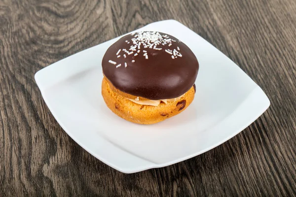 Torta Bouchee Con Cioccolato — Foto Stock