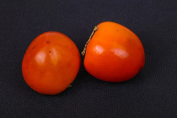 Sladké Chutné Rioe Persimmon Ovoce — Stock fotografie