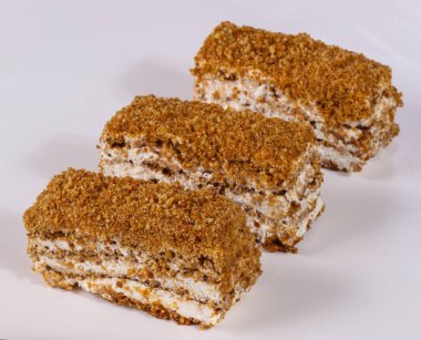 Kremalı tatlı pasta.