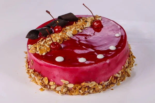 Kremalı tatlı pasta.