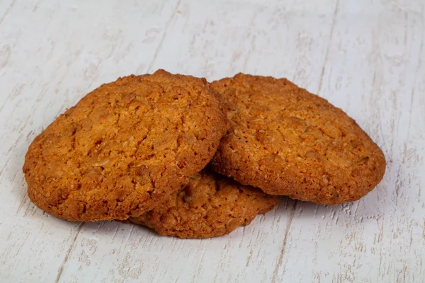 Sweet Tasty Oat Cookies — Stock Photo, Image