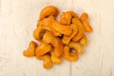 Kaju fıstığı yığın duvar kağıdı arka plan