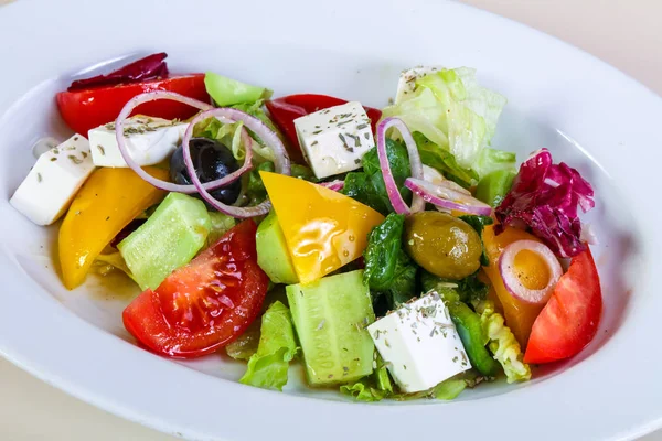 Traditional Greek Salad Spices — Stock Photo, Image