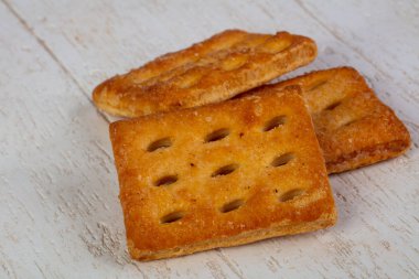 Tuzlu kraker iştah açıcı yığını