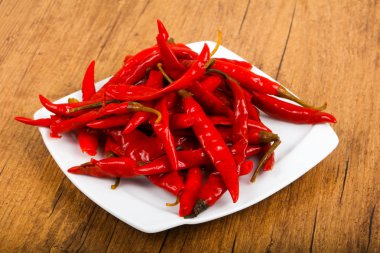 biber turşusu yakın çekim