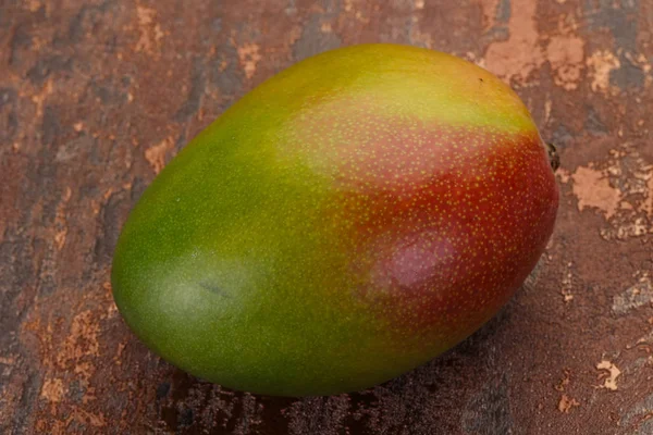 Mangue Sucrée Savoureuse Sur Fond Bois — Photo