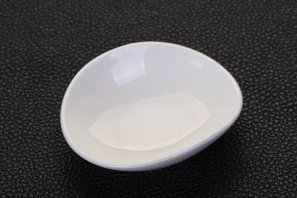 White porcelain bowl — Stock Photo, Image