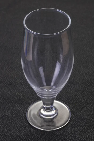 Üres üveg pohár — Stock Fotó