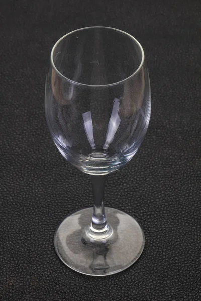 Leeg glas cup — Stockfoto