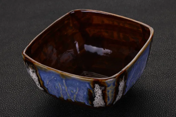 Cuenco de cerámica vacío — Foto de Stock