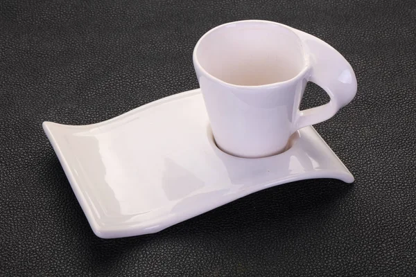 Tazza di ceramica vuota — Foto Stock