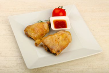 fırında tavuk budu