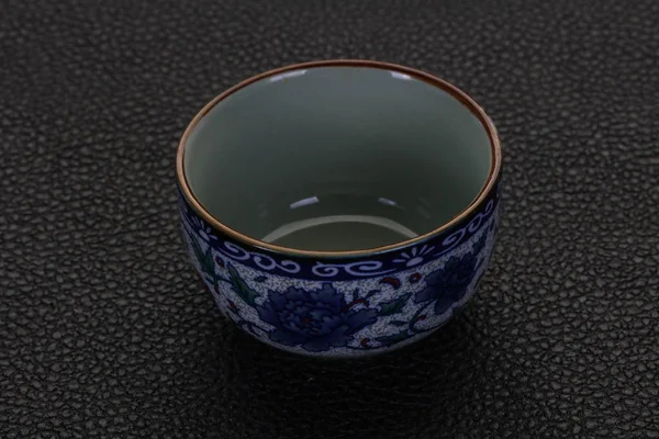 Prázdné čínský čaj pohár — Stock fotografie