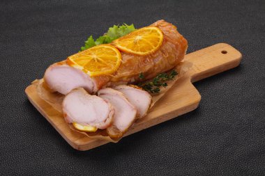 Tavuk rulo ile portakal