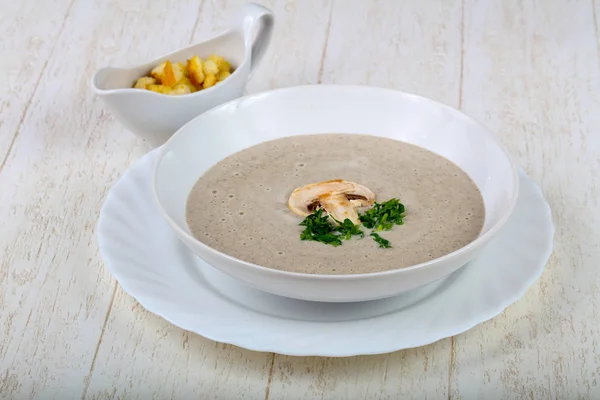 Mushroom soup — Stock Image Mushroom soup Royalty Free Stock Images