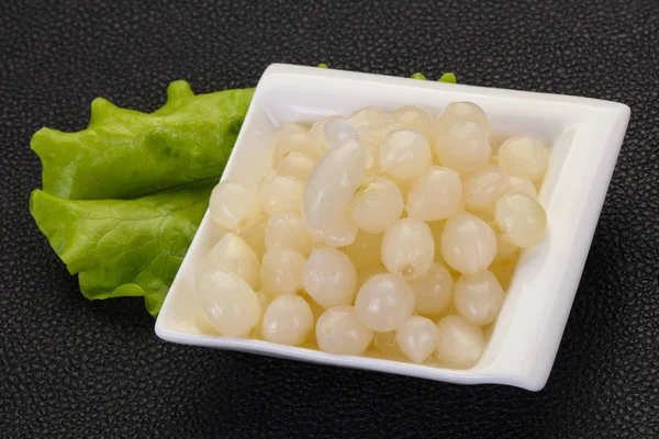 Pickled Baby Onion Bowl — Stock Photo, Image