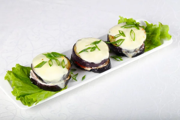 Aubergines cuites au four — Photo