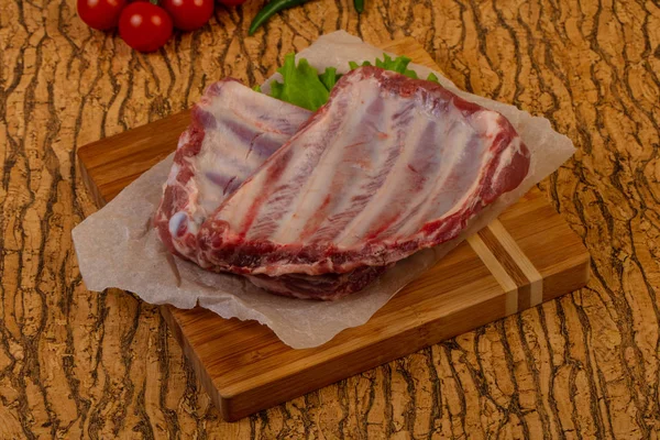Raw pork ribs — Stock Photo, Image
