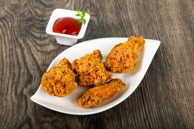 Çıtır tavuk kanatları