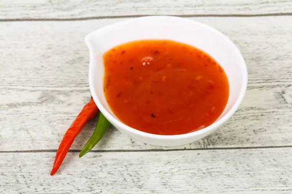 Sweet and spicy chilli sauce — Stock Photo, Image