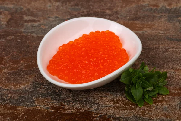 Caviar rojo de lujo — Foto de Stock