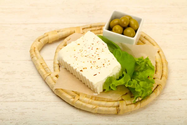 Formaggio feta — Foto Stock