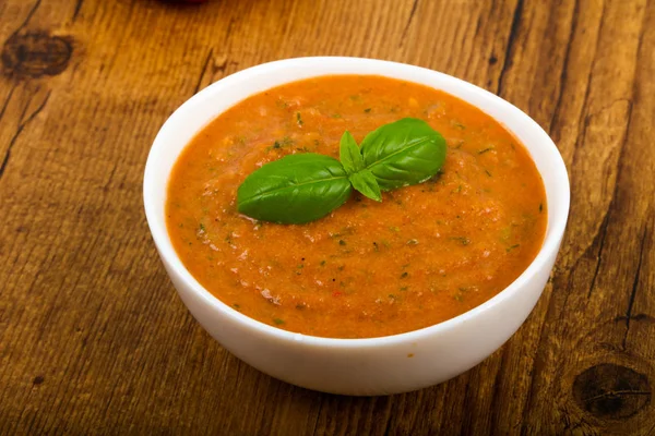 Sopa de gaspacho — Fotografia de Stock