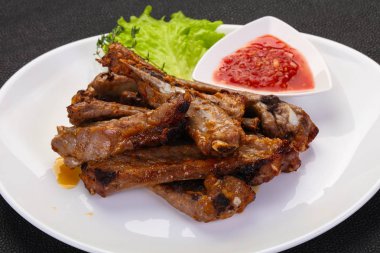 kavrulmuş Domuz kaburga