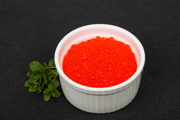 Caviar rojo de lujo —  Fotos de Stock