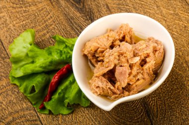 Konserve ton balığı.