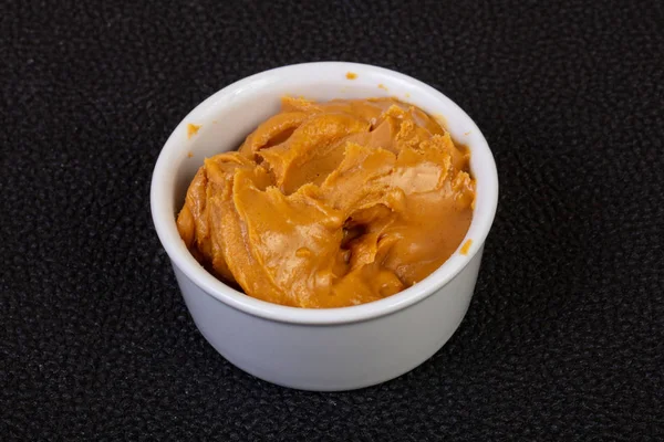 Tasty peanut butter — Stock Photo, Image