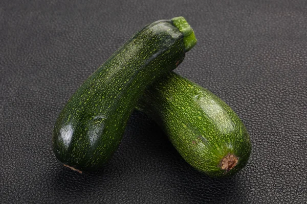 Raw Ripe Zucchini Ready Cooking — Stock Photo, Image