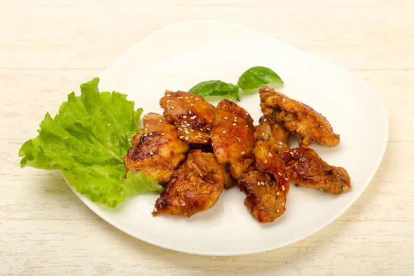 Teriyaki Dijen Met Sesamzaadjes — Stockfoto