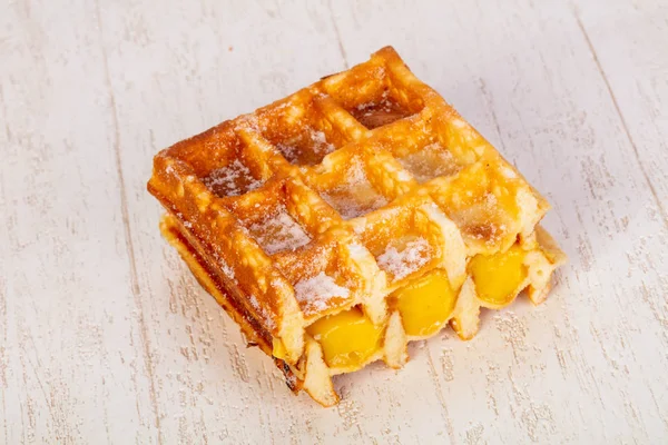 Sweet Waffle Berry Jam — Stock Photo, Image