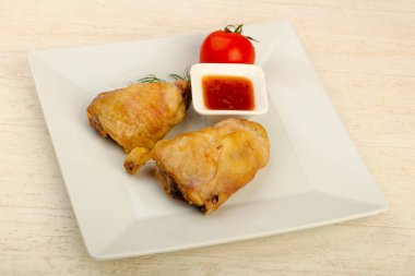 fırında tavuk budu