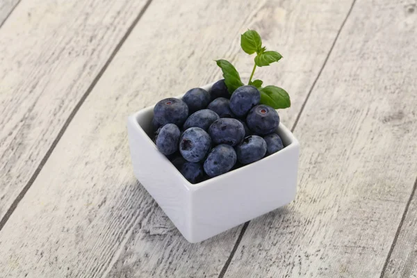 Sweet Tasty Blueberry Bowl — Stock Photo, Image