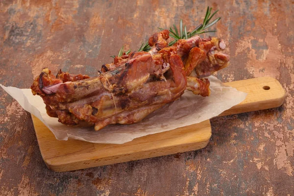 Smoked pork ribs — Stock Photo, Image