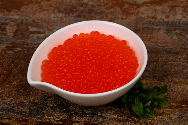 Caviar rojo de lujo — Foto de Stock