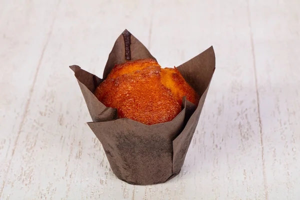 Zoete smakelijke muffin — Stockfoto