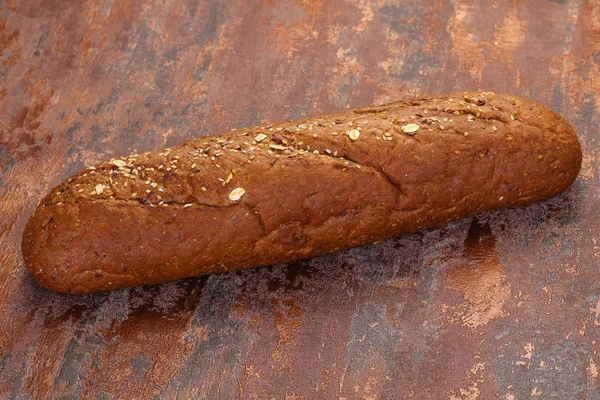 Black loaf bread — Stock Photo, Image