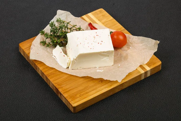 伝統的なフェタ ・ チーズ — ストック写真