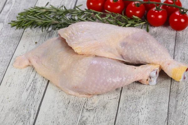 Raw chicken legs — Stock Photo, Image