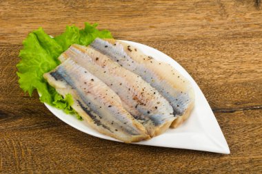 Ringa balığı filetosu biber ile