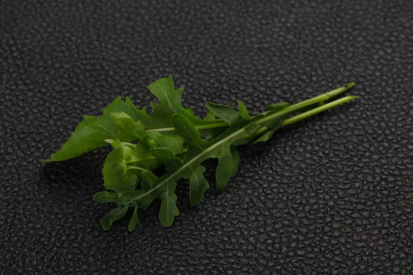 Green fresh ripe Rocket leaves