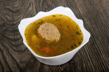 Köfteli çorba.