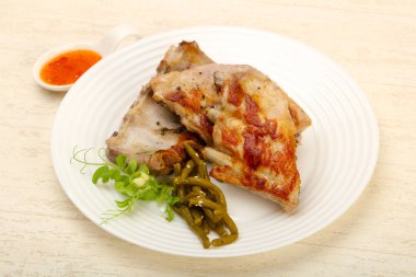 kavrulmuş yedek kaburga